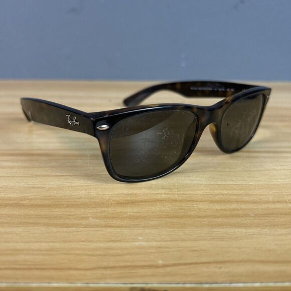 Ray Ban Sunglasses RB 2132 “New Wayfarer” 902/58 Tortoise FRAMES ONLY 55-18-145 - Picture 1 of 9